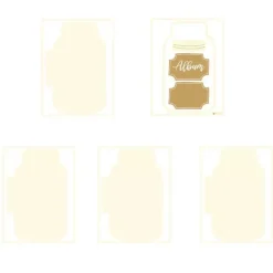 Die-Cuts Light Chipboard Album Base Jar P13 15x20cm