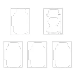 Die-Cuts Light Chipboard Album Base Jar P13 15x20cm