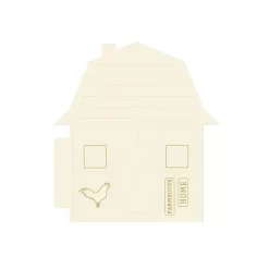 Die-Cuts Light Chipboard Album Base Farmhouse Farm Sweet Farm P13