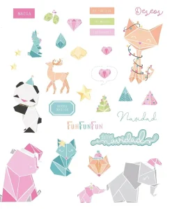 Die-cuts Navidad de Papel Iriri Estudio