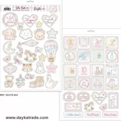 Die-Cuts Recortables Ha Nacido Una Estrella Niña Dayka