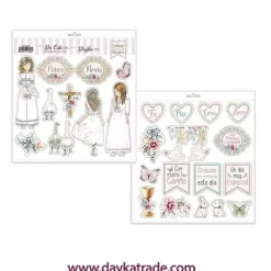 Die-Cuts Recortables Niña En Comunión con la Naturaleza Dayka