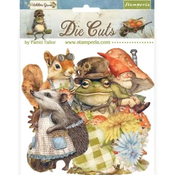 Die-cuts Romantic Hidden Grove Stamperia