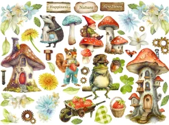 Die-cuts Romantic Hidden Grove Stamperia