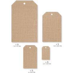 Die-cuts Tags Harmonie Florilèges Design