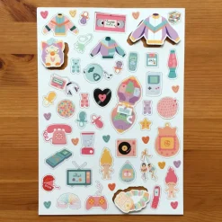 Die-cuts Tesoros Retro Iriri Estudio