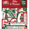 Die-cuts Titles & Phrases Nutcracker Christmas Echo Park