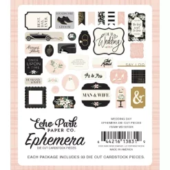 Die-cuts Wedding Day Echo Park