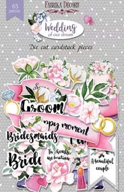 Die-cuts Wedding of our dream Fabrika Decoru