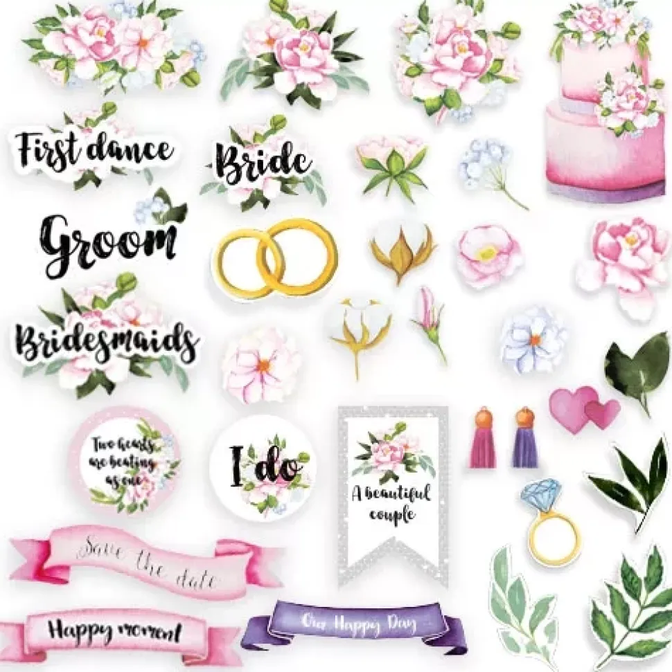 Die-cuts Wedding of our dream Fabrika Decoru