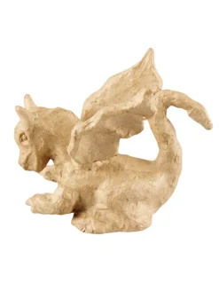 Dragón de papel maché Décopatch