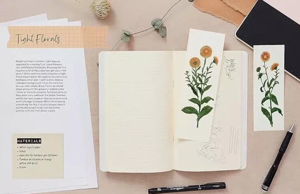 Drawing for the Soul Simple drawing projects for beginners, to calm soothe and restore