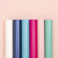 Ecopiel Satinada Fuchsia Craftelier 35x50cm