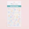 Enamel Dots and Shapes Pastel Craftelier