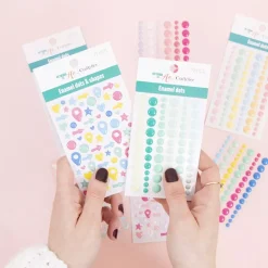Enamel Dots and Shapes Pastel Craftelier