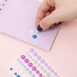 Enamel Dots and Shapes Pastel Craftelier