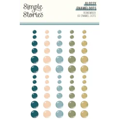Enamel Dots Glossy Remember Simple Stories