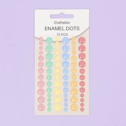 Enamel Dots Pastel Craftelier