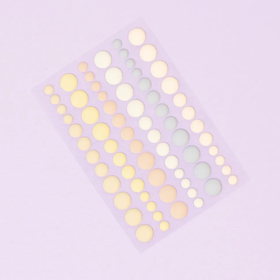 Enamel Dots Vintage Pastel Craftelier