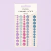 Enamel Dots Winter Craftelier