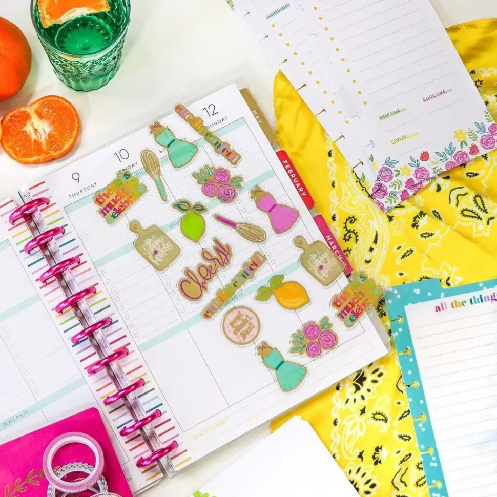 Enamel Stickers Happy Hostess Happy Planner
