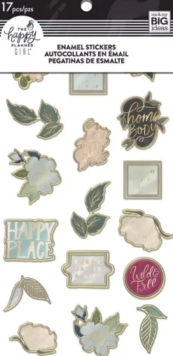 Enamel Stickers Homebody Happy Planner