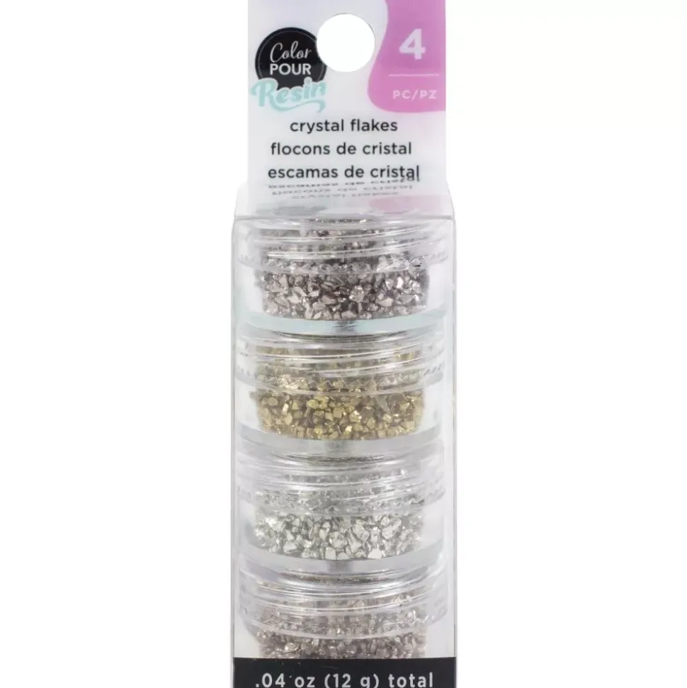 Escamas de Cristal Natural Color Pour Resin American Crafts