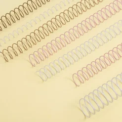 Espirales para encuadernar Rose Gold 0.5" Craftelier