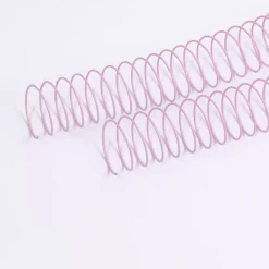 Espirales para encuadernar Rosa Bebé 1.5" Craftelier