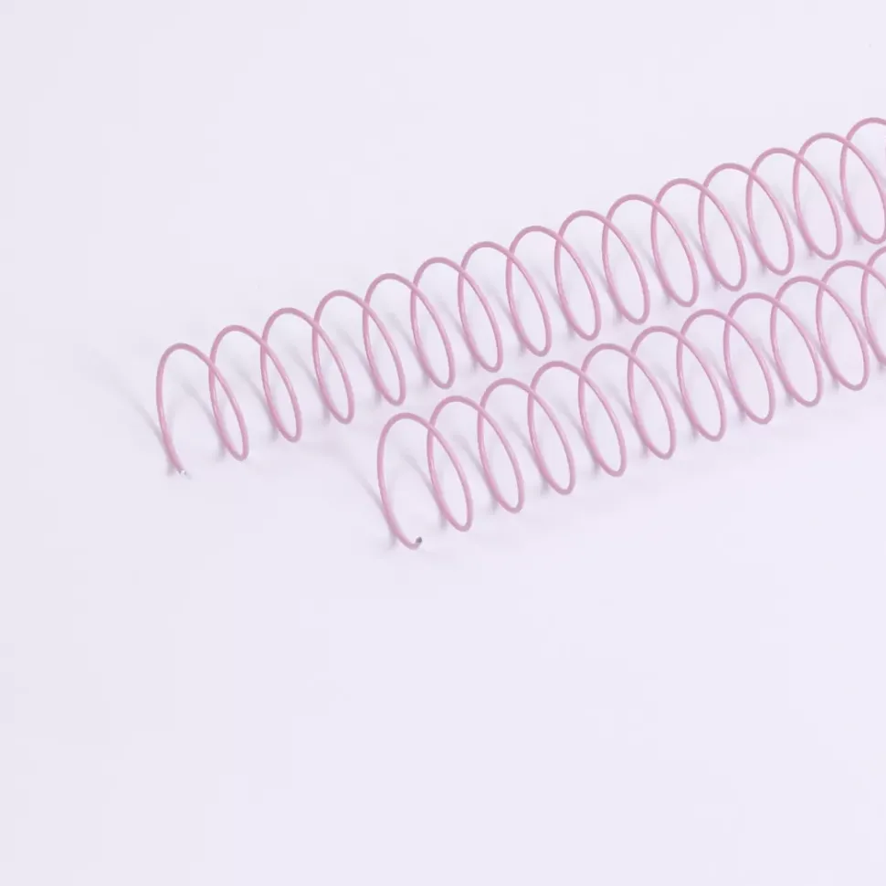 Espirales para encuadernar Rosa Bebé 1" Craftelier