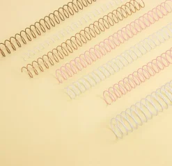 Espirales para encuadernar Rosa Bebé 1