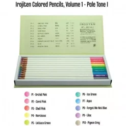 Estuche 30 lápices de colores Irojiten Tombow - Rainforest