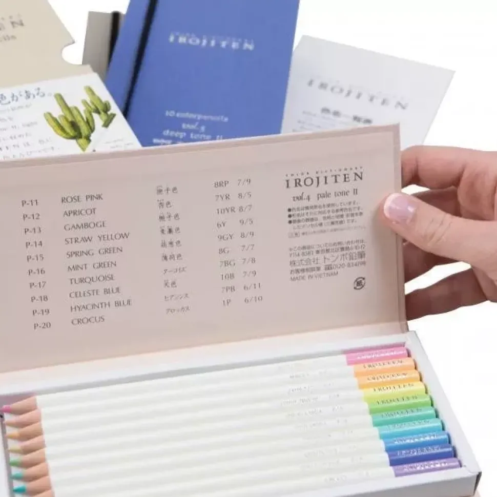 Estuche 30 lápices de colores Irojiten Tombow - Woodlands