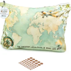 Estuche con cremallera Wanderlust Explorer 49 and Market