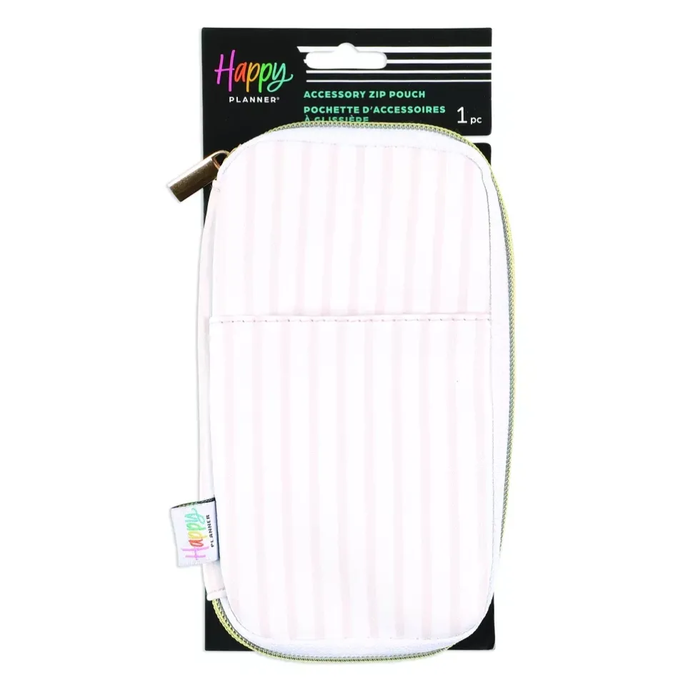 Estuche Peachy Stripes Happy Planner