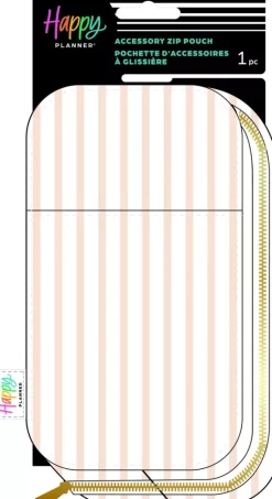 Estuche Peachy Stripes Happy Planner