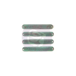 Etiquetas metálicas vintage Finnabair