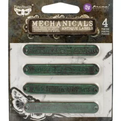 Etiquetas metálicas vintage Finnabair