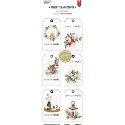Etiquetas Recortables #02 Enchantement Florilèges Design
