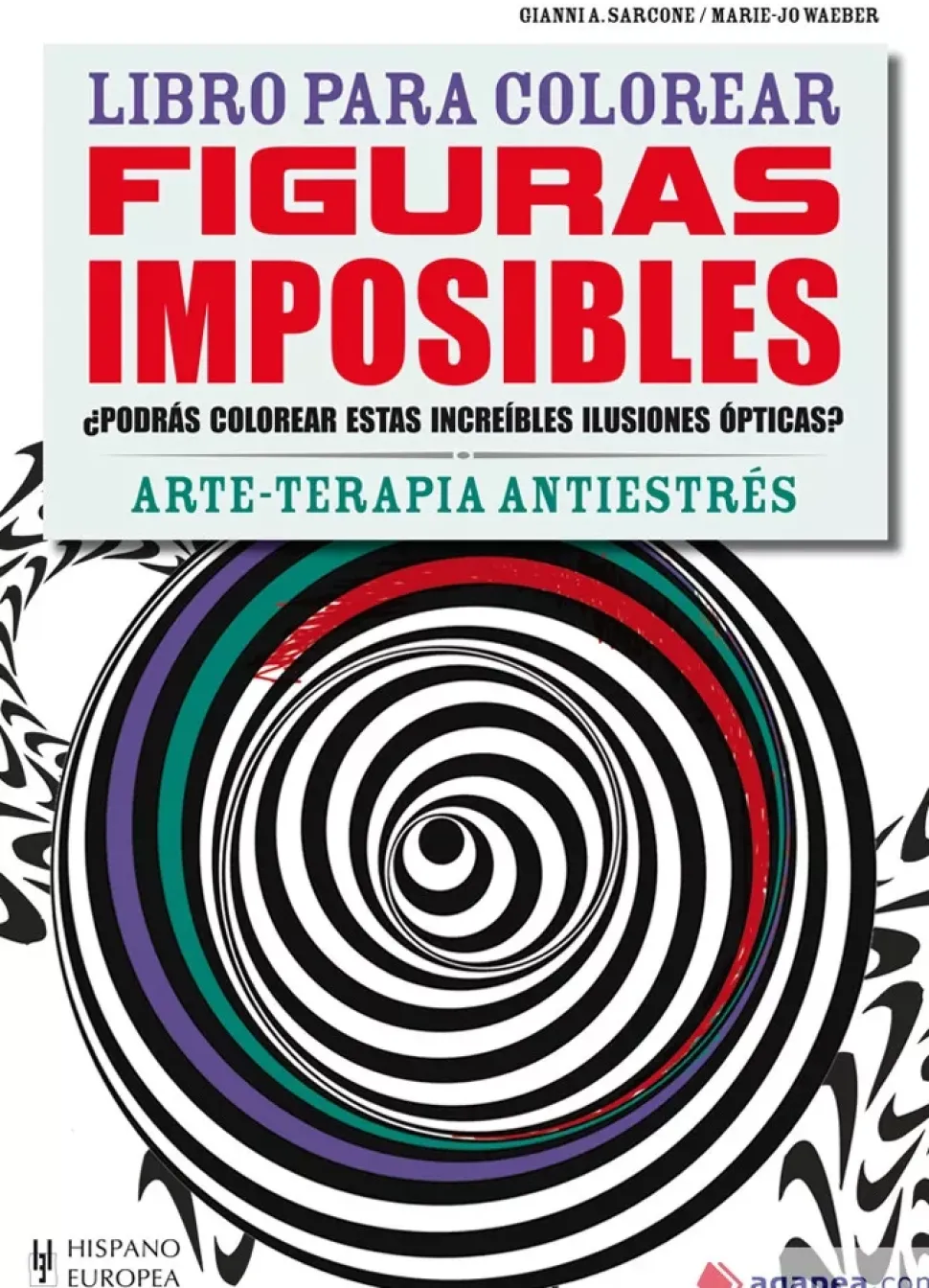 Figuras imposibles Libro para colorear arte-terapia antiestrés