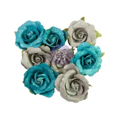 Flores de Papel Blue Illusion Lost In Wonderland Prima Marketing