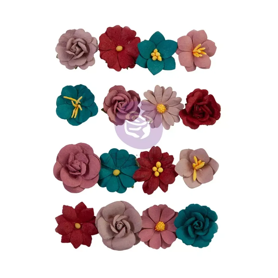 Flores de Papel Enchanted Garden Lost In Wonderland Prima Marketing