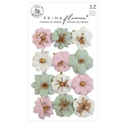 Flores de papel Enveloped Avec Amour Prima Marketing