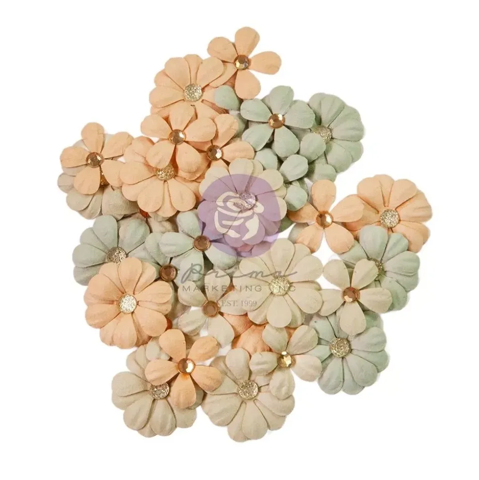 Flores de Papel In no Time In the Moment Prima Marketing