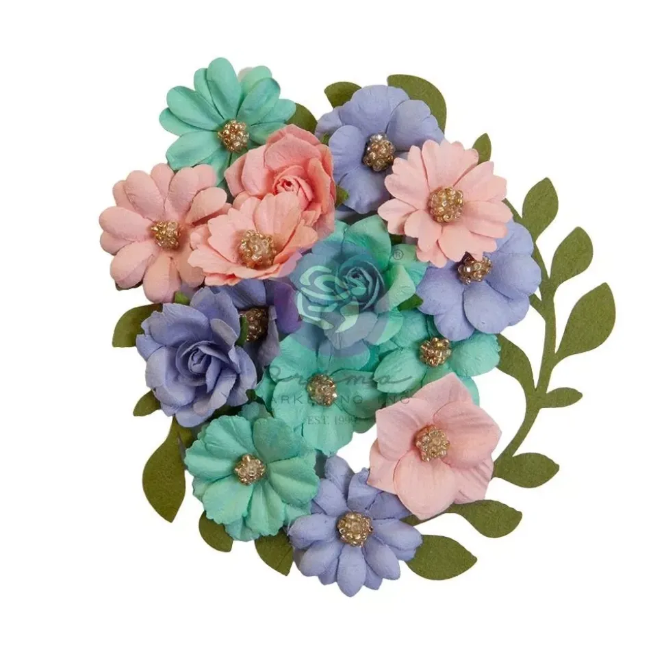 Flores de papel Little Bits The Plant Department Prima Marketing