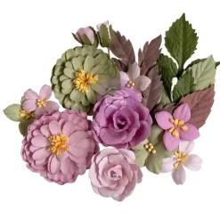 Flores de Papel Meadow Bouquet Serene Petals Prima Marketing
