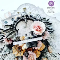 Flores de papel Oddities Twilight Prima Marketing