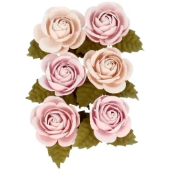 Flores de papel Secret Garden