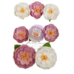 Flores de papel Sweet Lullaby Avec Amour Prima Marketing