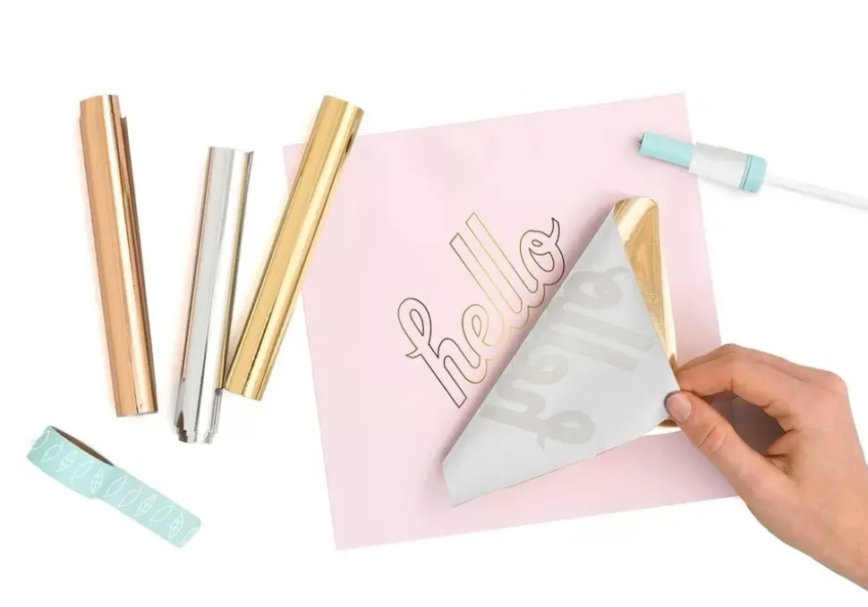 Foil Aqua 12"x96" para Foil Quill